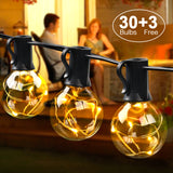 MYCARBON Outdoor Garden String Lights IP44 Waterproof Indoor * 4