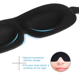 MYCARBON Maschera per dormire 3D per donna, uomo, bambino